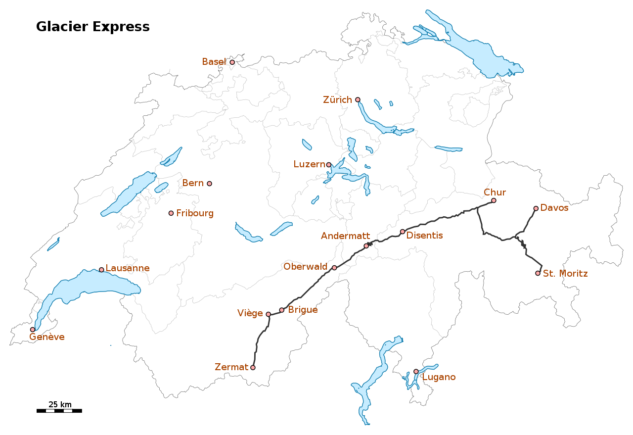 Впечатляющие виды. Как проехаться на легендарном экспрессе в Швейцарии: цены и маршрут