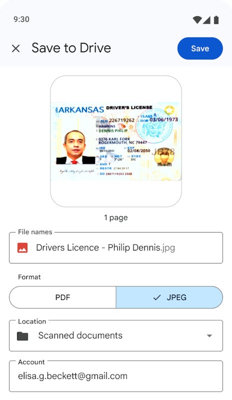 Google Диск отримав нову можливість зберігати відскановані документи