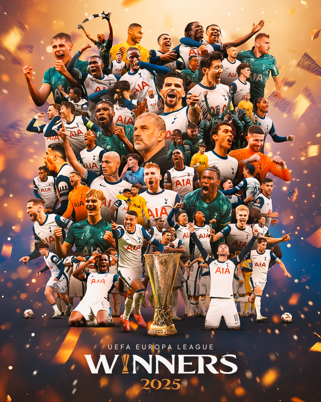 "Тоттенхэм" выиграл Лигу Европы, в четвертый раз в сезоне одолев МЮ