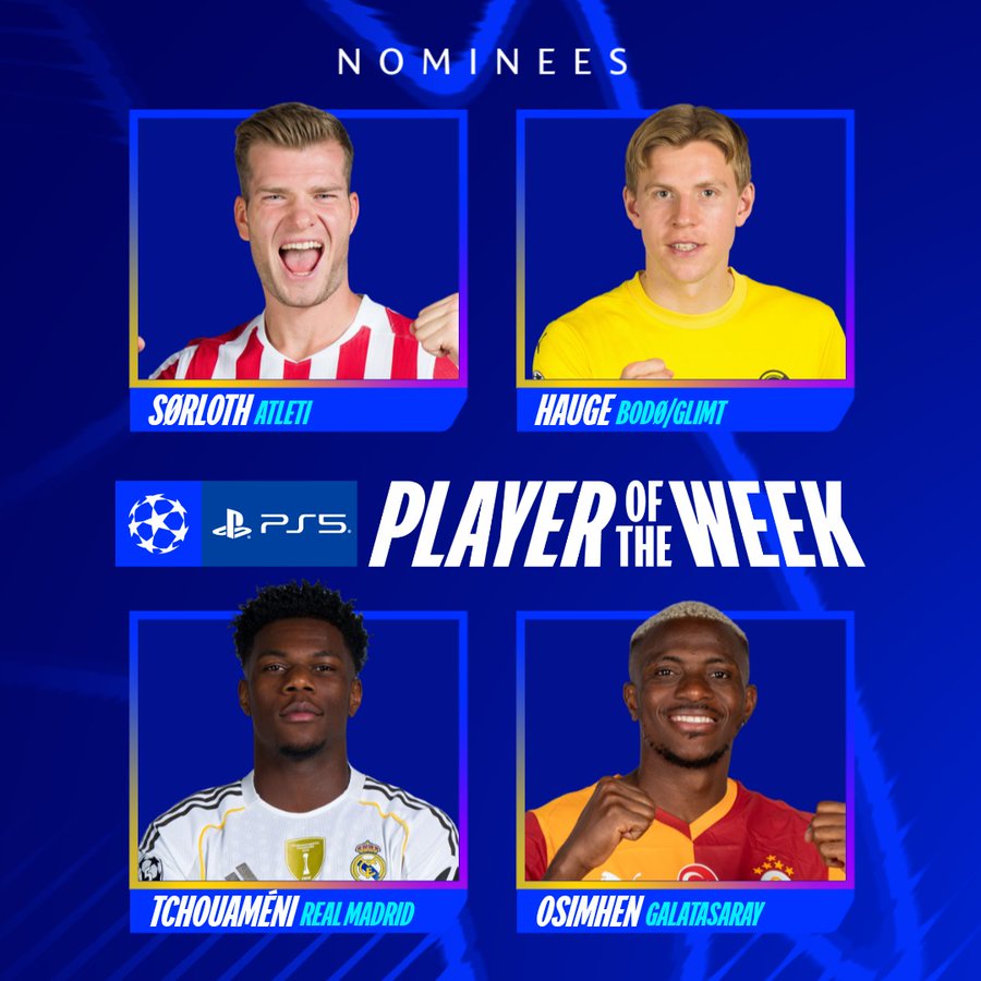 УЄФА обирає найкращого у Лізі чемпіонів: як проголосувати