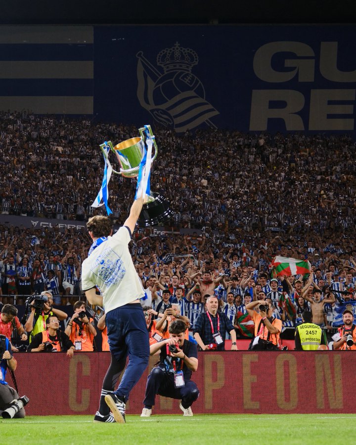Безумный триллер в Кубке Испании: голкипер-резервист принес "Реал Сосьедаду" исторический трофей (видео)