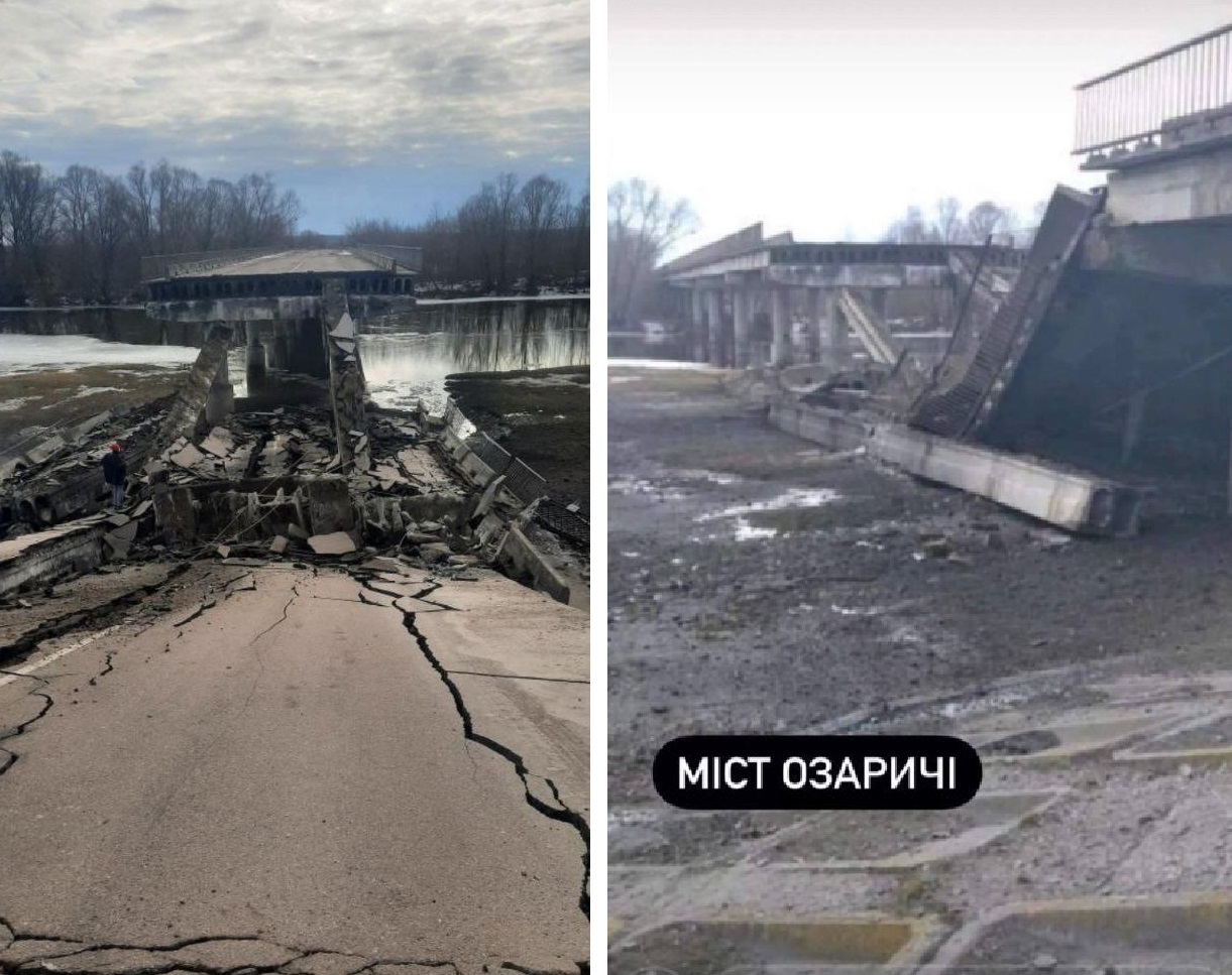 Танки под Конотопом и разрушения в городе. Видео и фото для нас от очевидцев