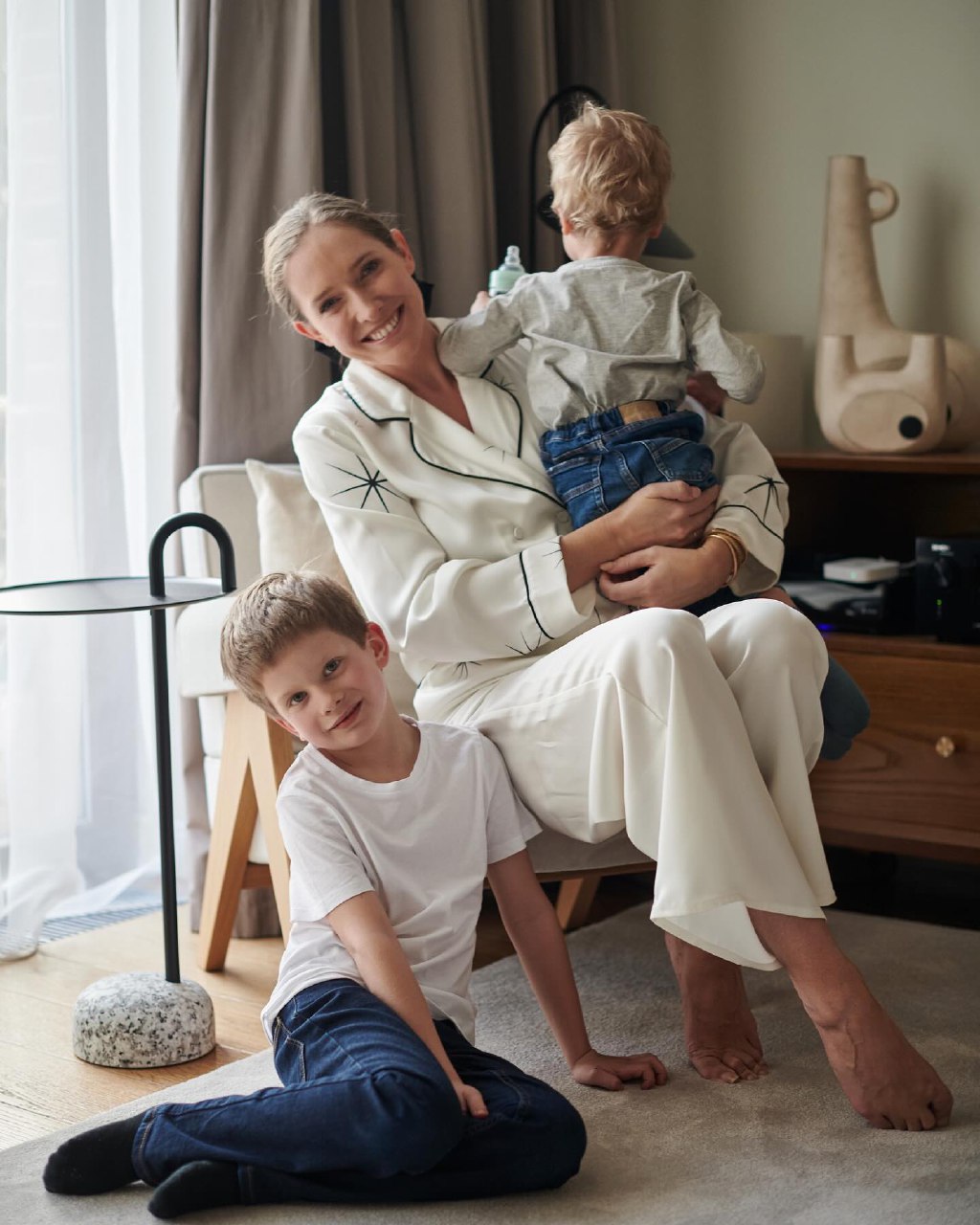 40-летняя Осадчая засветила фигуру и показала, как спасается от жары (видео)