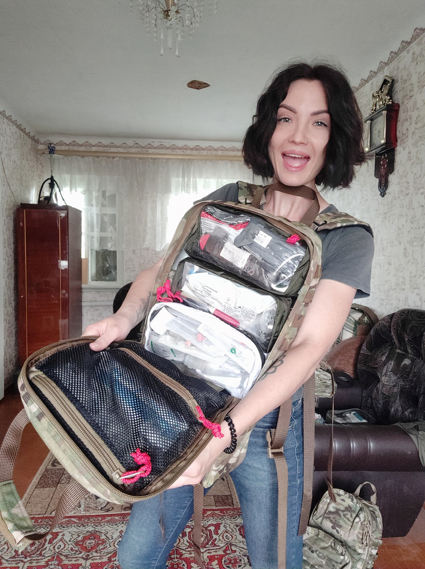 Покинула життя за кордоном заради фронту: історія медикині 3-ї ОШБр із позивним "Куджо"