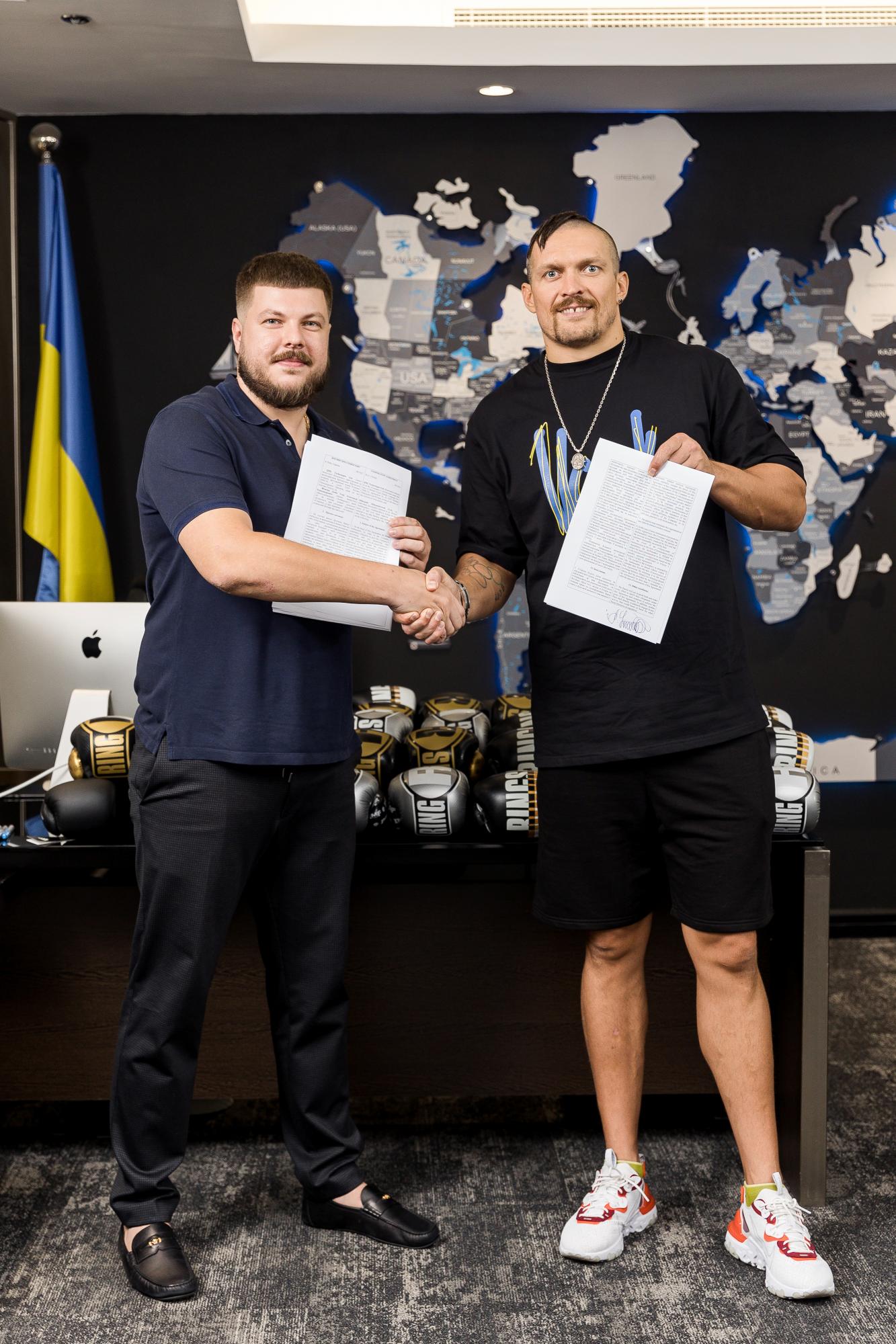 Усик и криптобиржа QMALL объявили о сотрудничестве