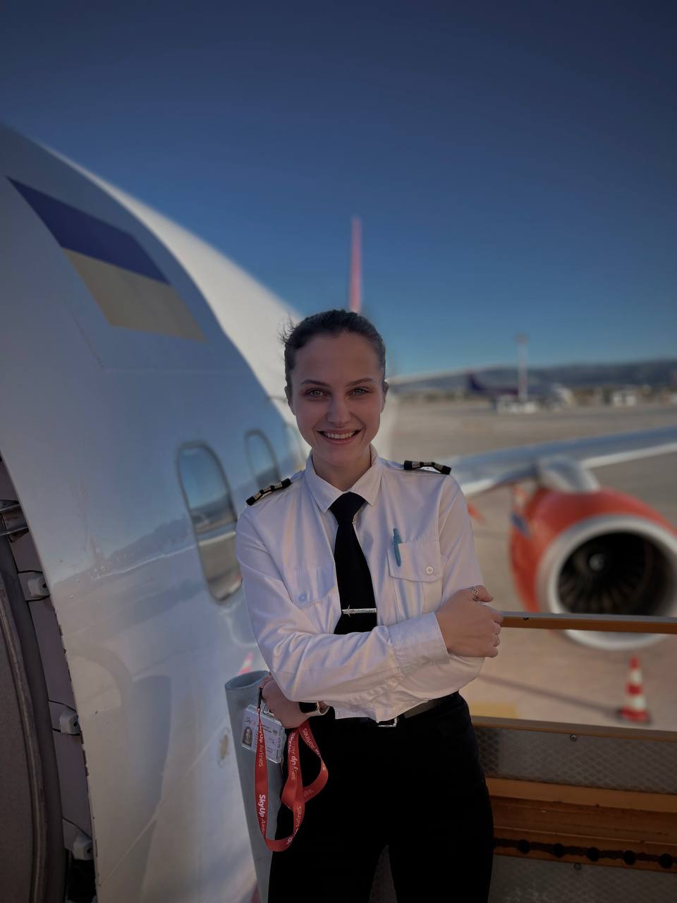 Пілот Юлія Слободянюк: У майбутньому хочу стати командиром повітряного судна