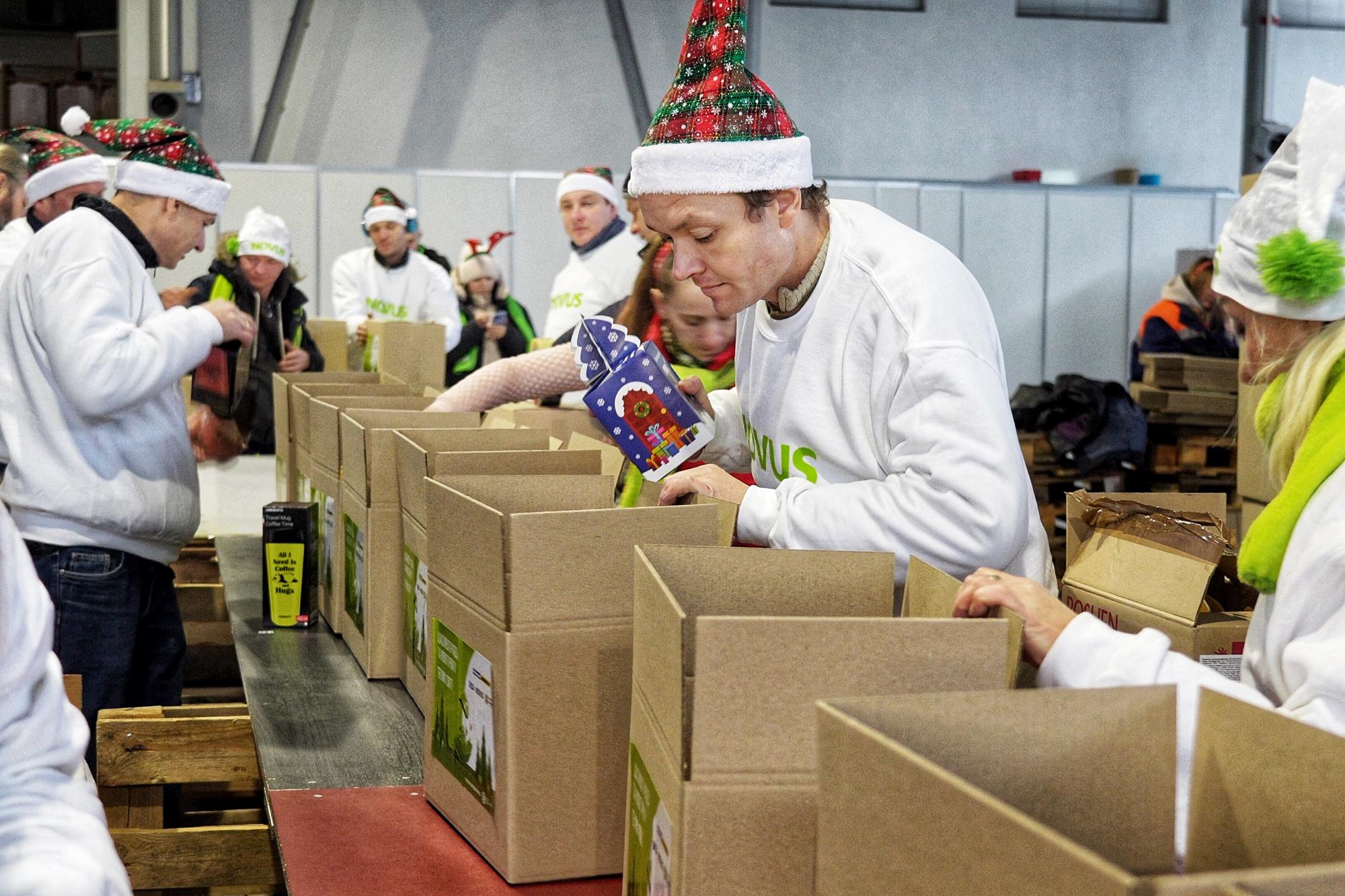 NOVUS спільно із Visa організував зимове свято для дітей: як це було