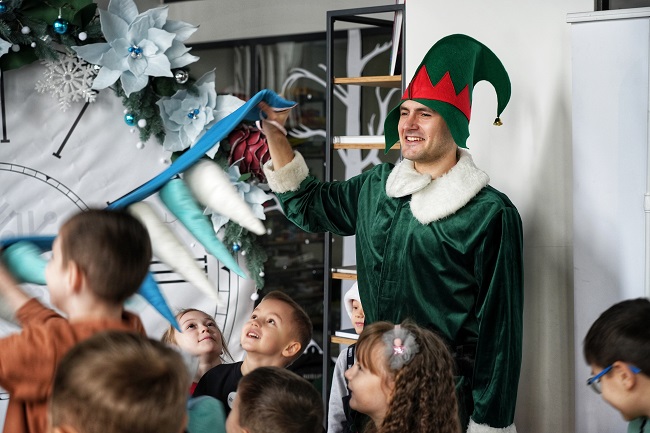 NOVUS спільно із Visa організував зимове свято для дітей: як це було