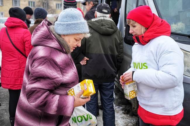 NOVUS та Food for Ukraine продовжують допомагати Україні: основні напрямки черіті-проєктів