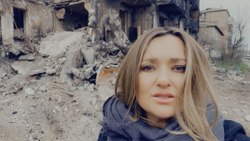 Могилевська вперше розповіла про свій будинок у Бучі, який знищили росіяни