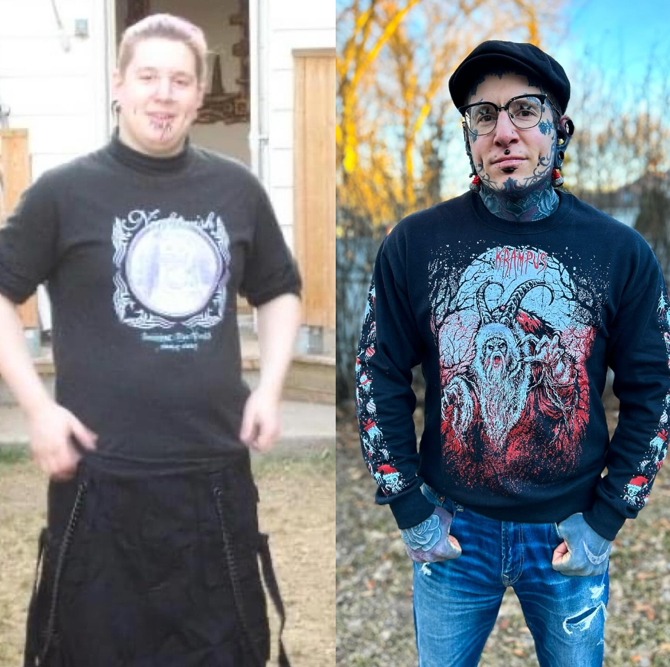 Чоловік прикрасив татуюваннями 95% тіла та витртив на це сотні тисяч доларів. Дивіться, як він виглядає