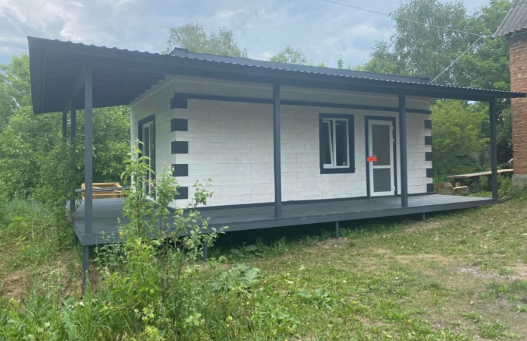 Переселенець з Сєвєродонецька спроектував модульний будинок: можна зібрати за три дні і поставити в будь-якому місці