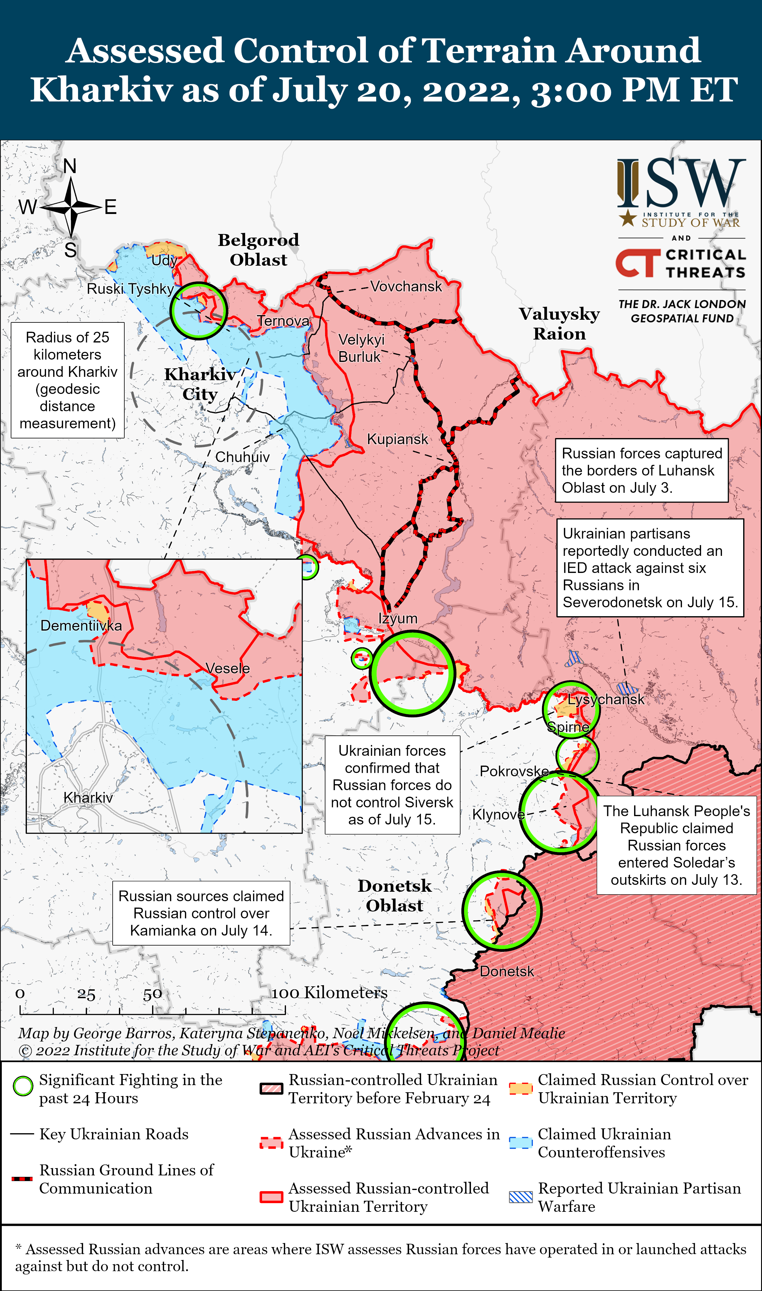 Чим може завершитися наступ окупантів у Донецькій області: прогноз ISW