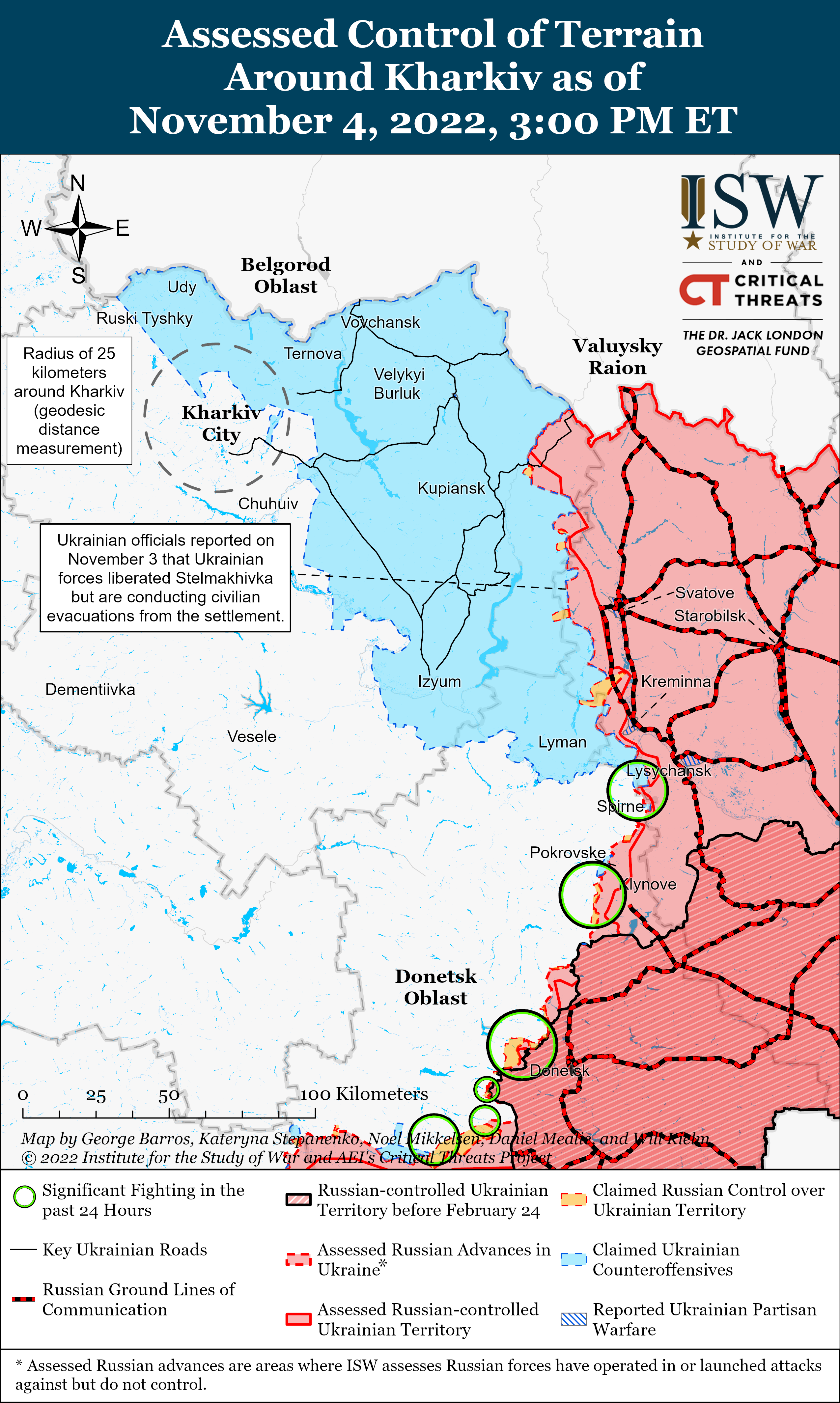Тяжелые бои на Донбассе и попытки россиян продвинуться в районе Бахмута: карты боев 2
