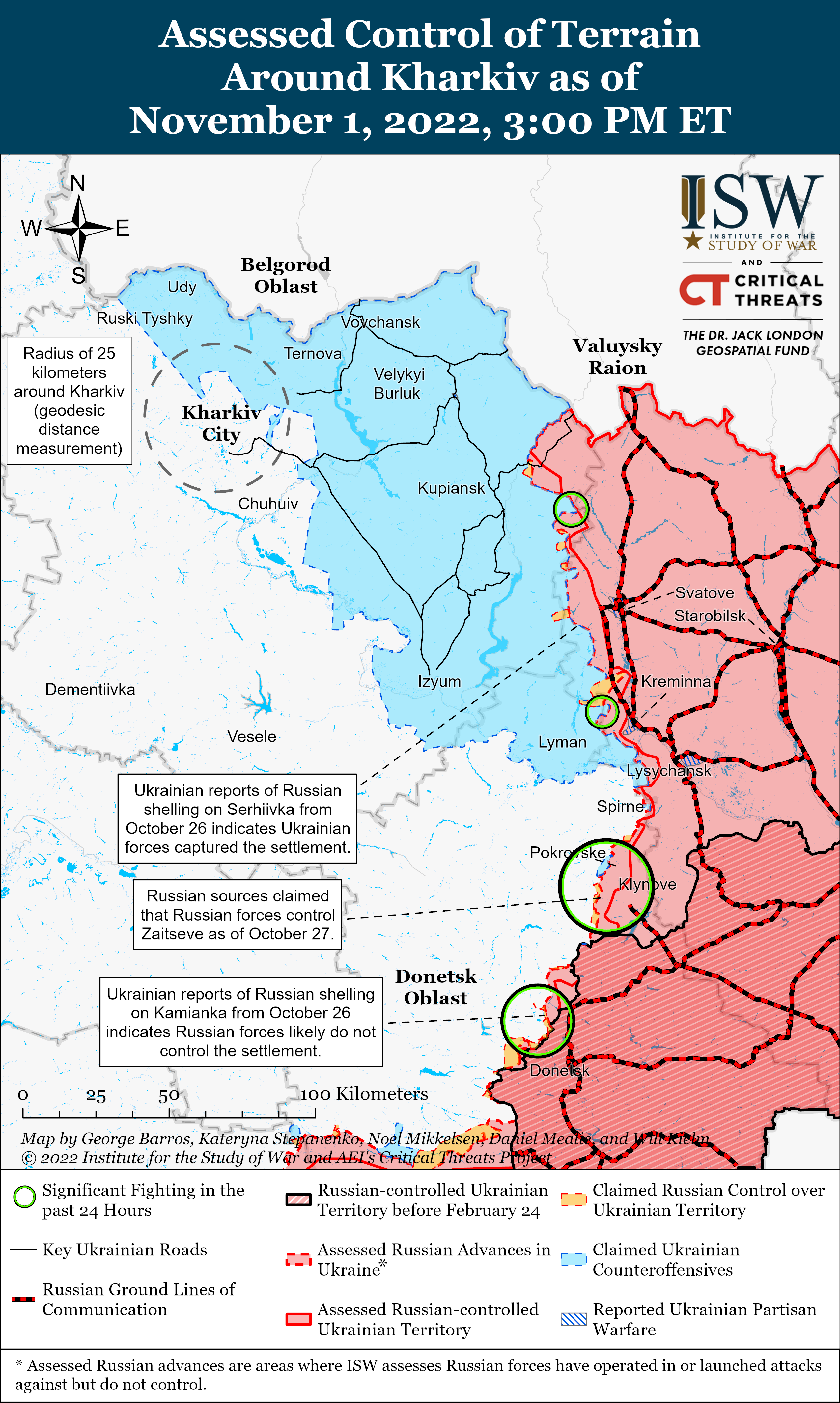Росіяни риють нові лінії оборони на півдні, масовано атакують на Донбасі: карти боїв на ранок