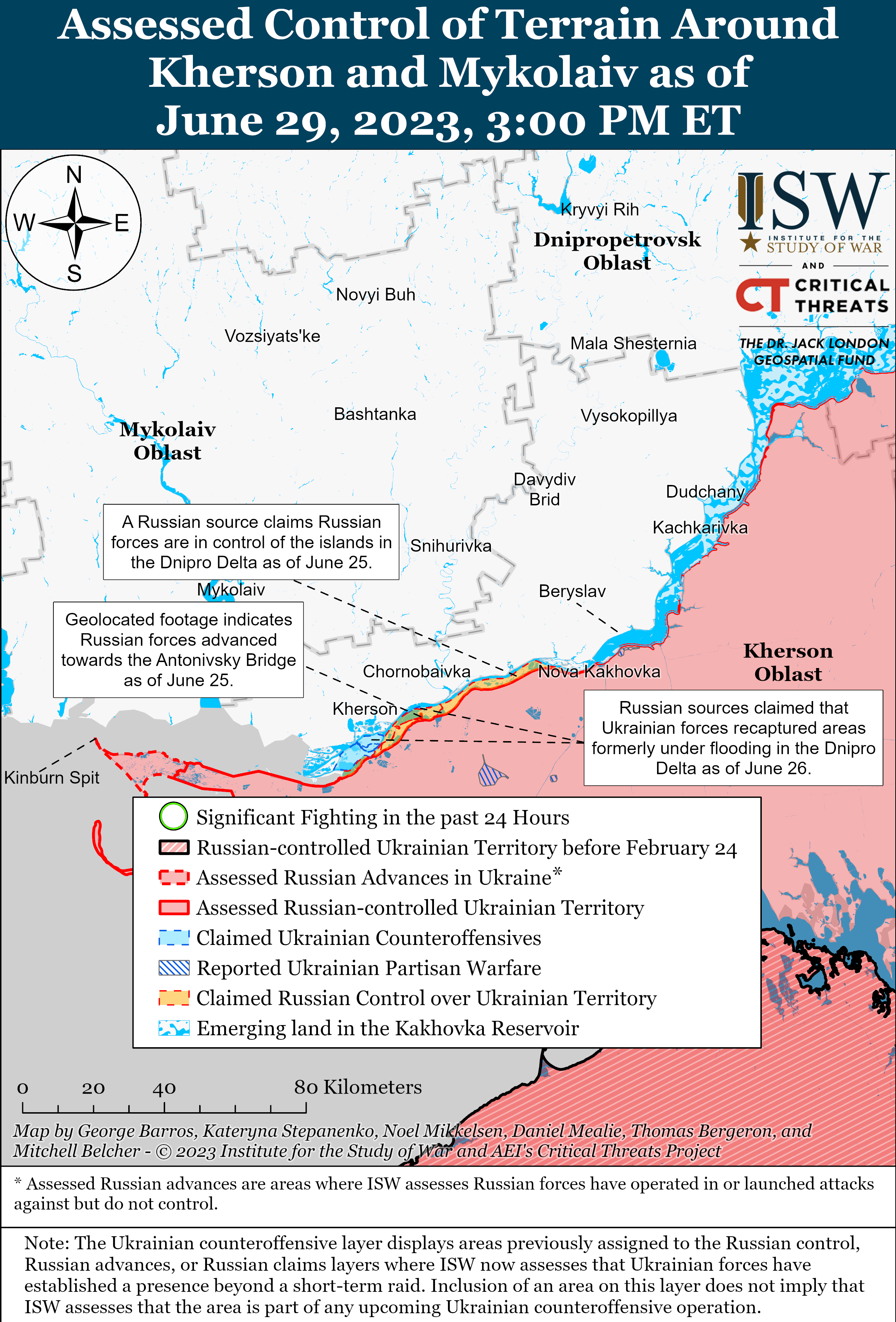 ЗСУ захопили стратегічну ініціативу на Бахмутському напрямку: карти боїв ISW