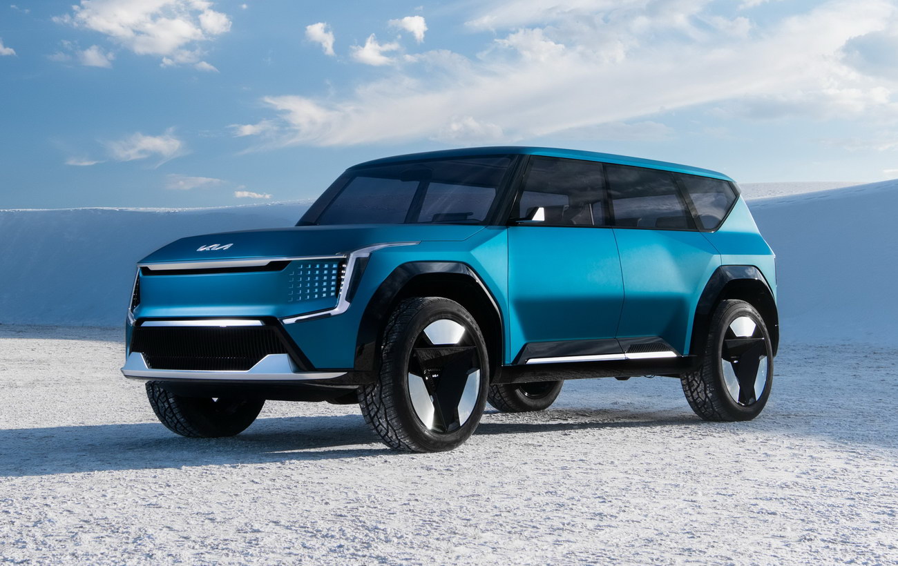 Зарядка за 20 хв та сонячна батарея на капоті: показано провісника флагманського електрокросовера Kia