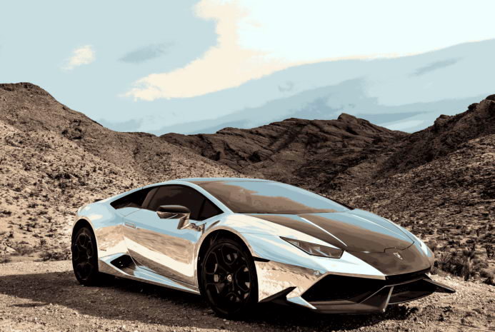 Протестуя против криптовалют: художник взорвал суперкар Lamborghini Huracan