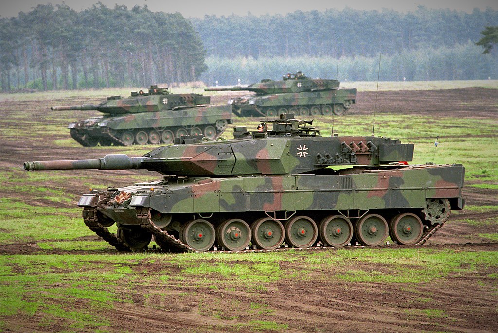 Ukraine uses three modifications of Leopard tanks