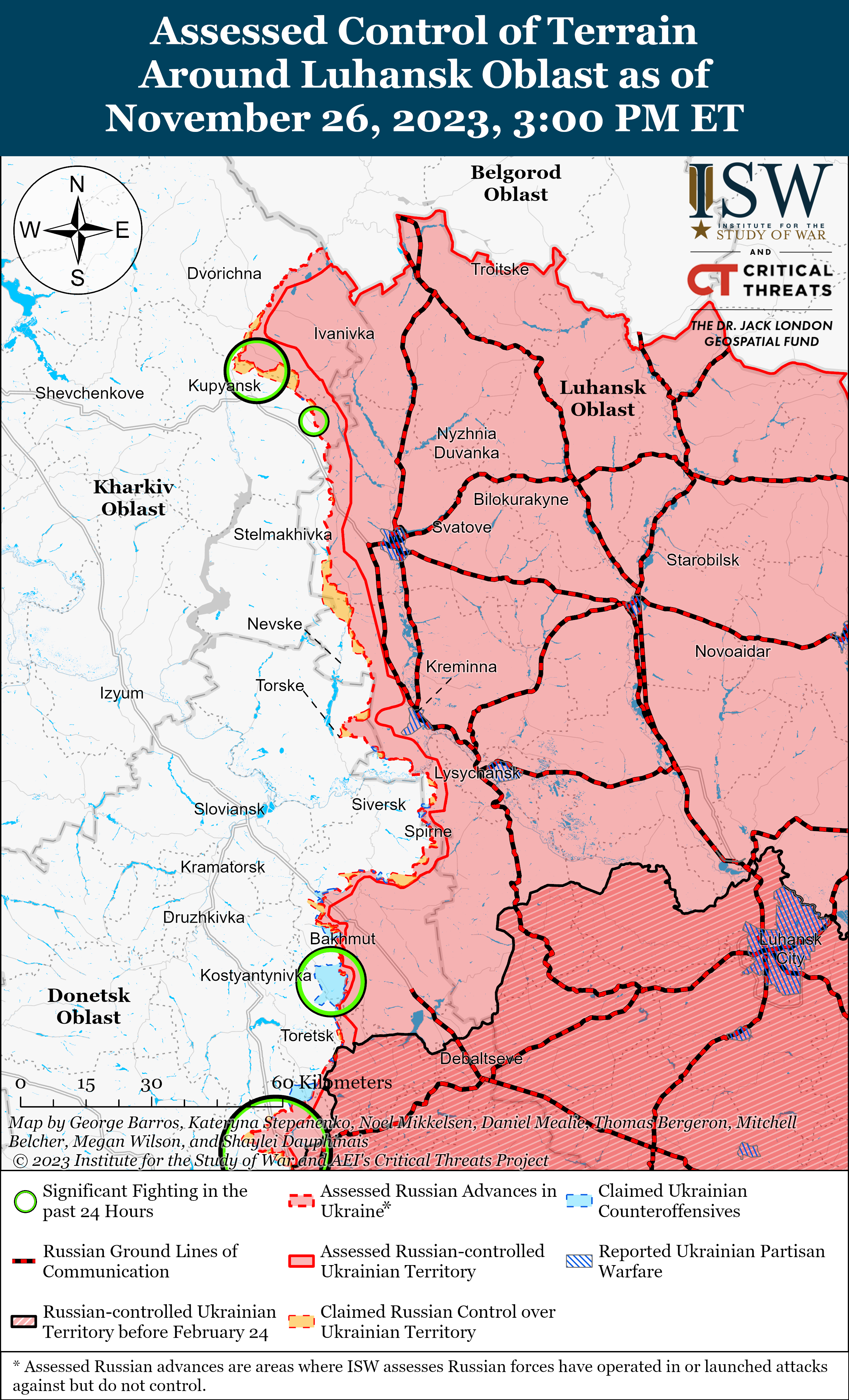 ЗСУ просунулись на Мелітопольському напрямку: карти боїв ISW