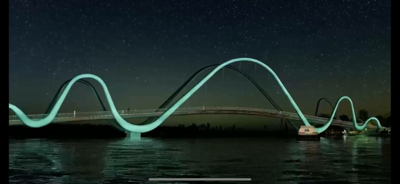 У Києві з'явиться новий пішохідний міст. Ось яким він буде