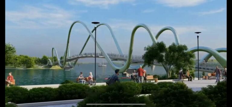 У Києві з'явиться новий пішохідний міст. Ось яким він буде