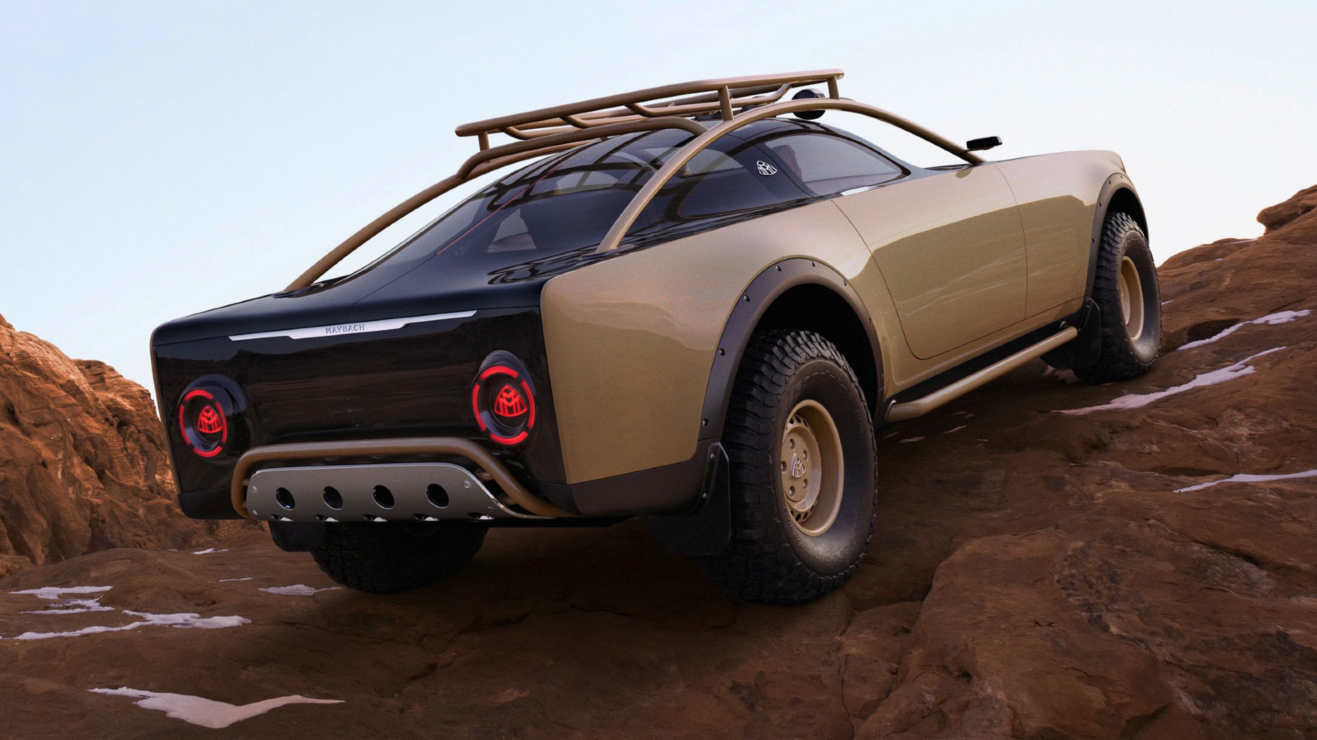 Топор в салоне в наследство от умершего дизайнера: показан самый необычный шоу-кар Maybach