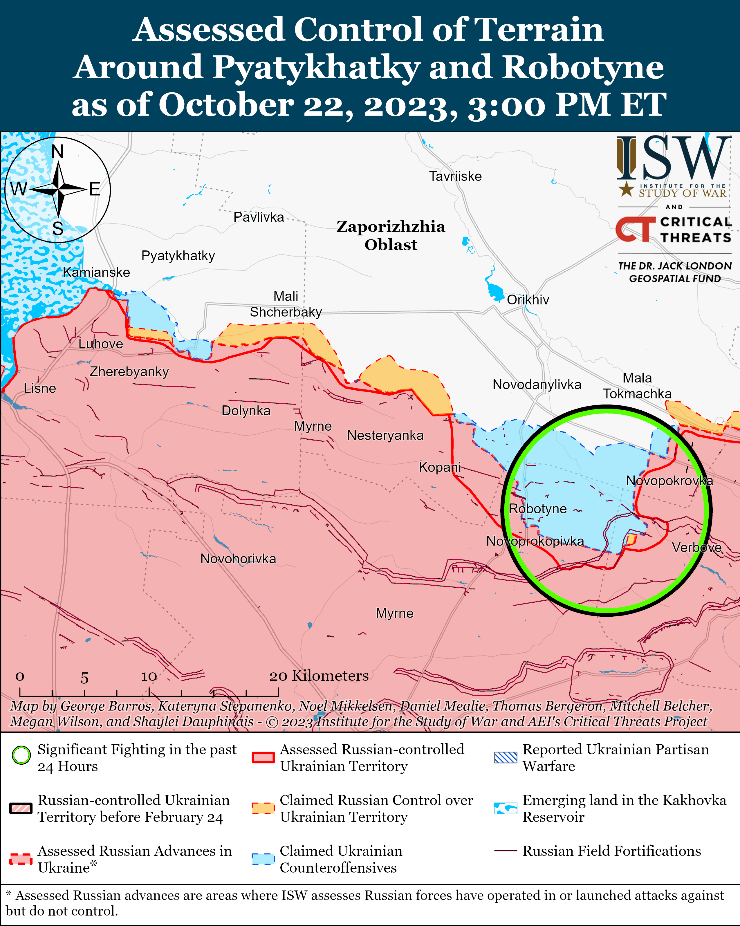 ЗСУ розширили свою присутність на лівому березі Херсонської області: карти боїв ISW