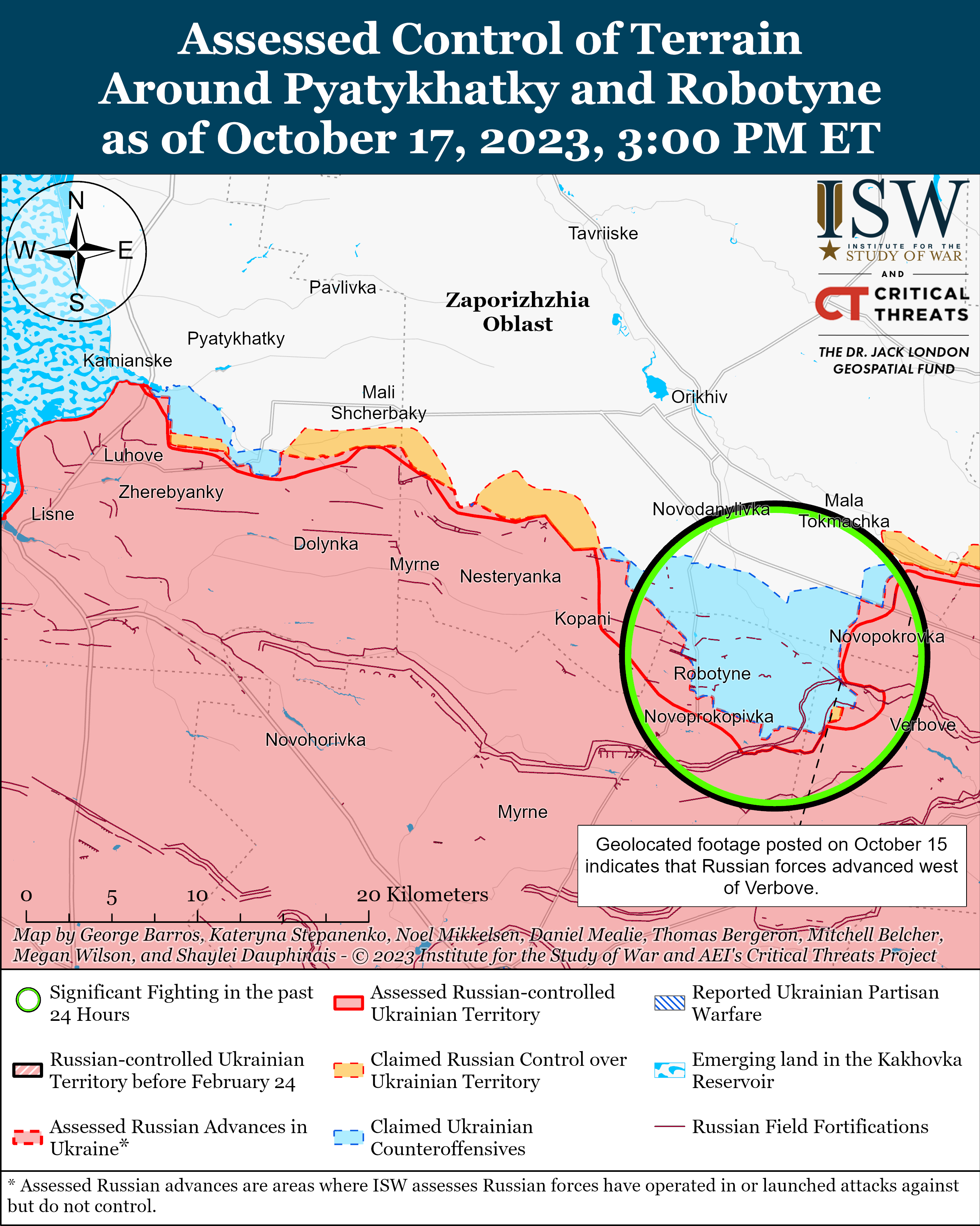 ЗСУ прорвали оборону росіян на північ від Кліщіївки та на захід від Вербового: карти боїв ISW