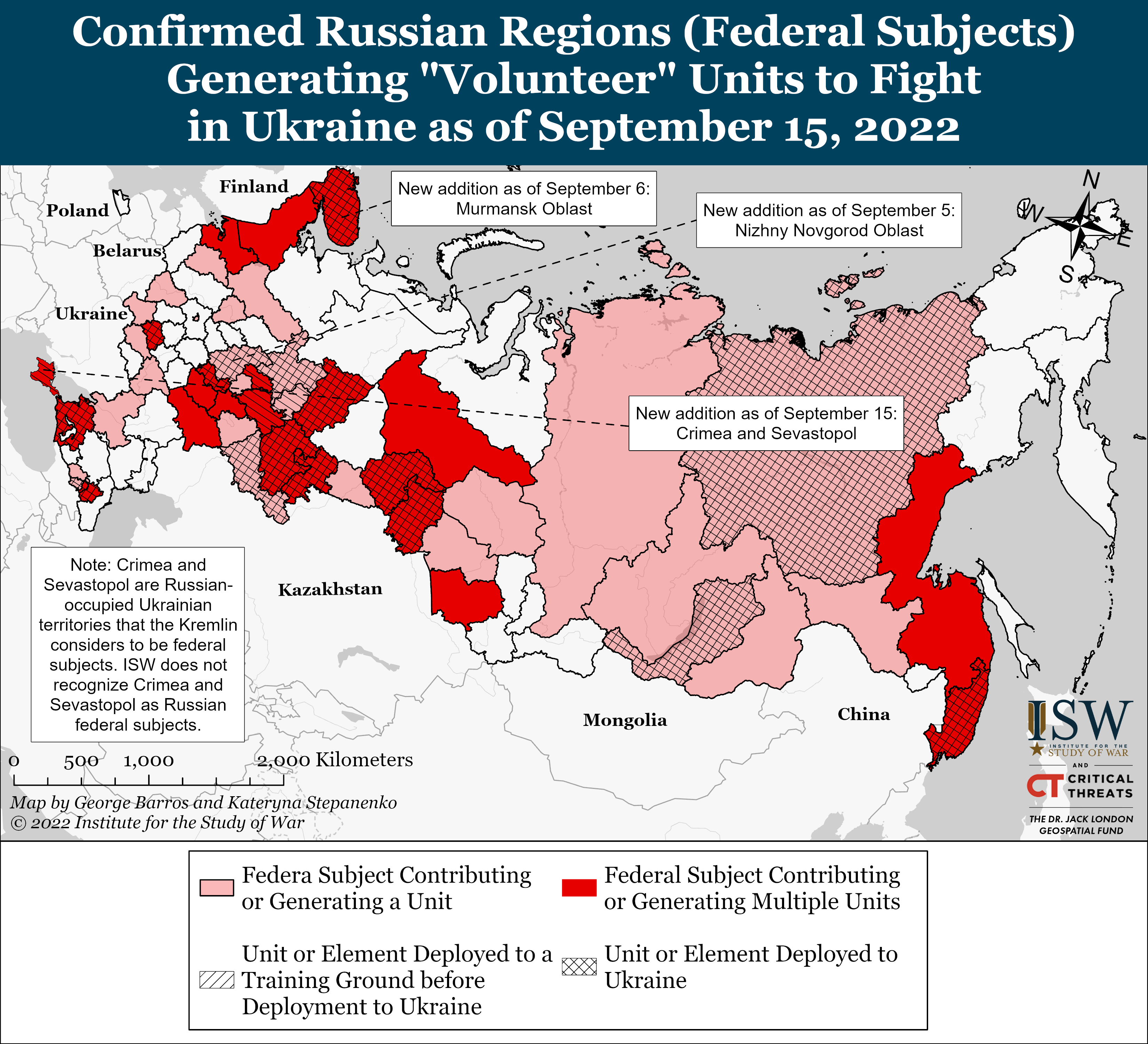 Россия вдвое усилила скрытую мобилизацию на фоне поражения под Харьковом, - ISW