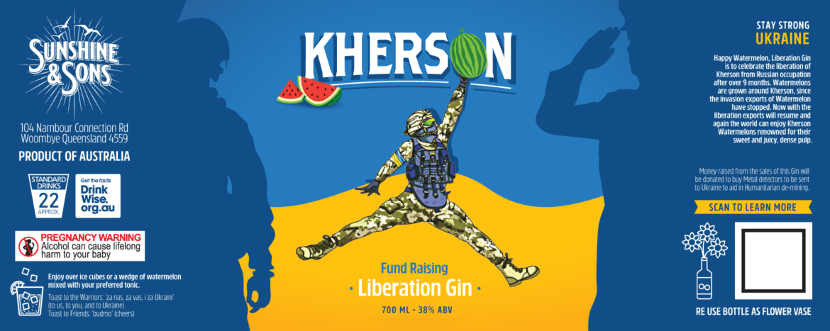 За город с арбузами: в Австралии придумали особый напиток в честь освобождения Херсона