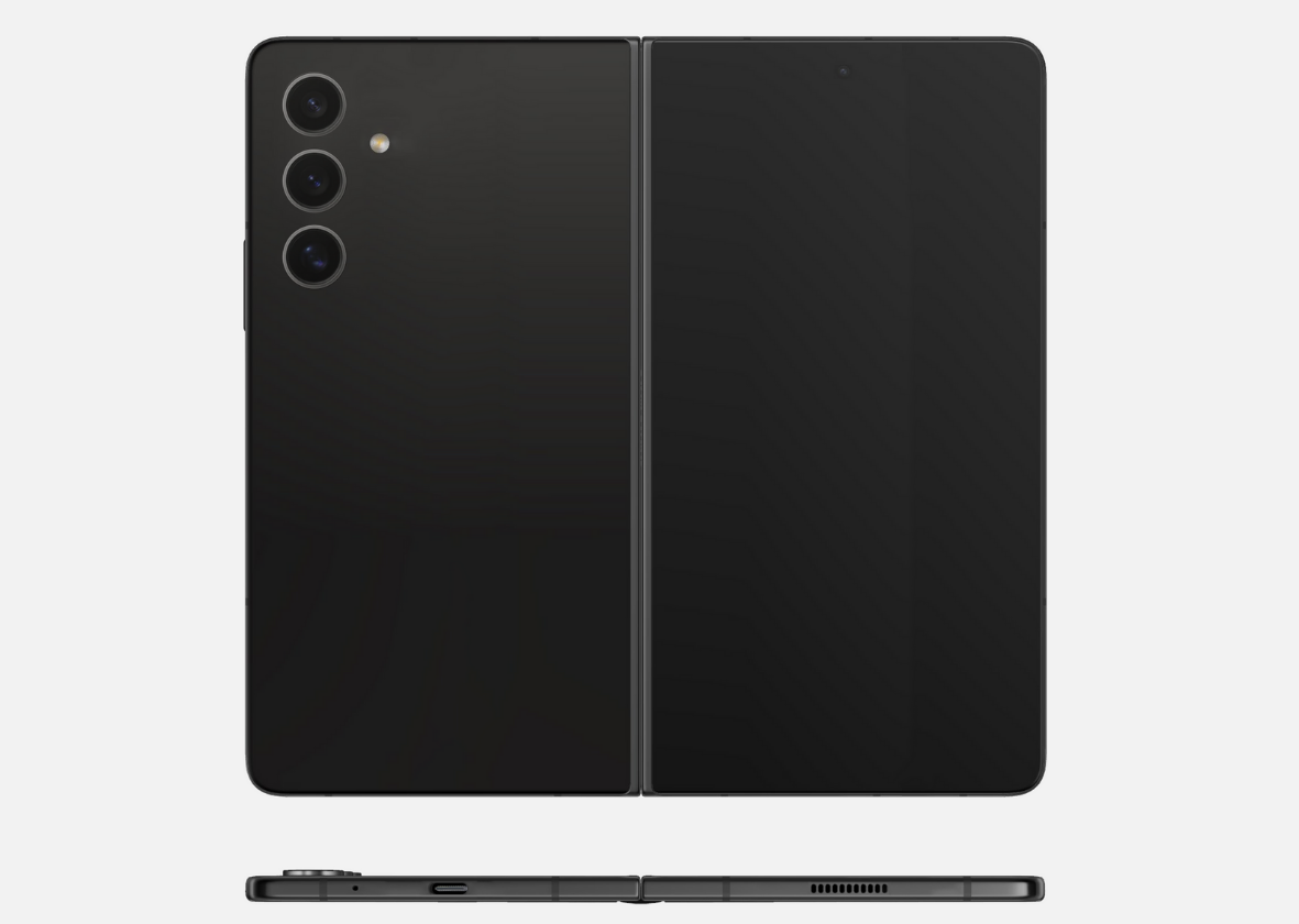 It will become thinner and wider. Renders of the foldable Samsung Galaxy smartphone appeared on the network