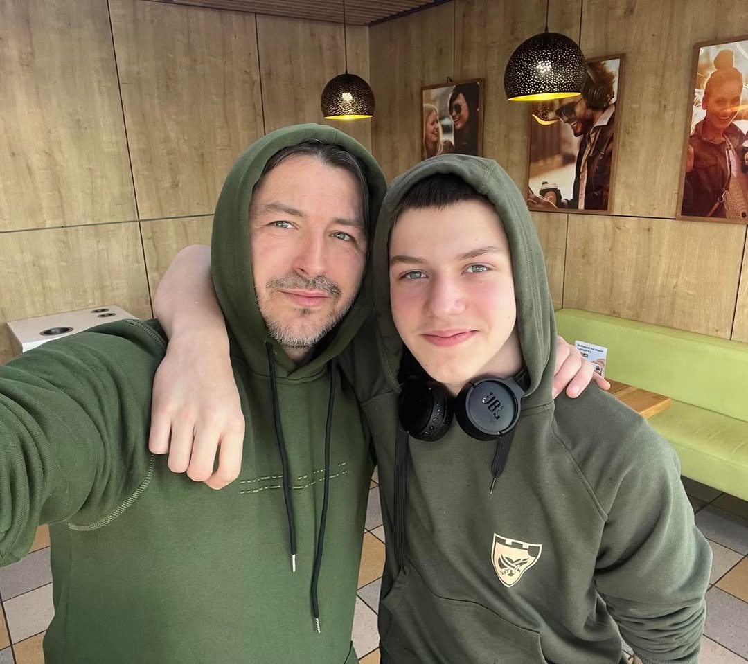 Притула показав рідкісне фото з 16-річним сином