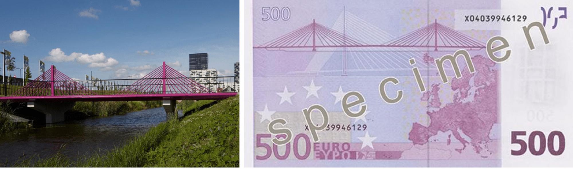 Существуют ли мосты с купюр евро реально? Ответ найдете в этом городе