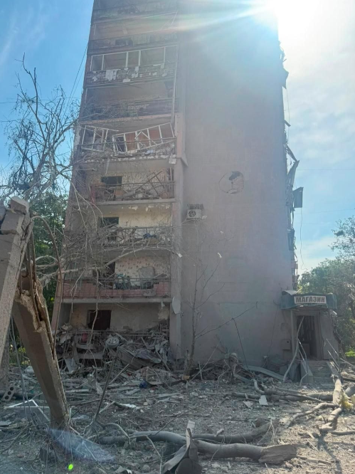 Russian airstrike on Kramatorsk in eastern Ukraine injures at least 22 people