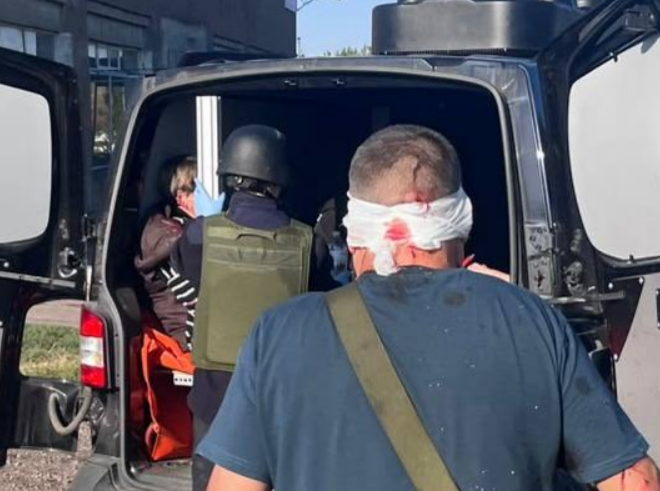 Russian drone hits passenger bus in Dnipropetrovsk region, killing five