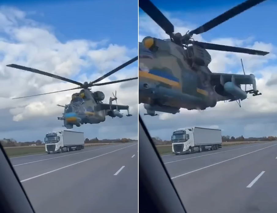 Украинский вертолетчик-ас показал чудеса пилотажа: потрясающее видео