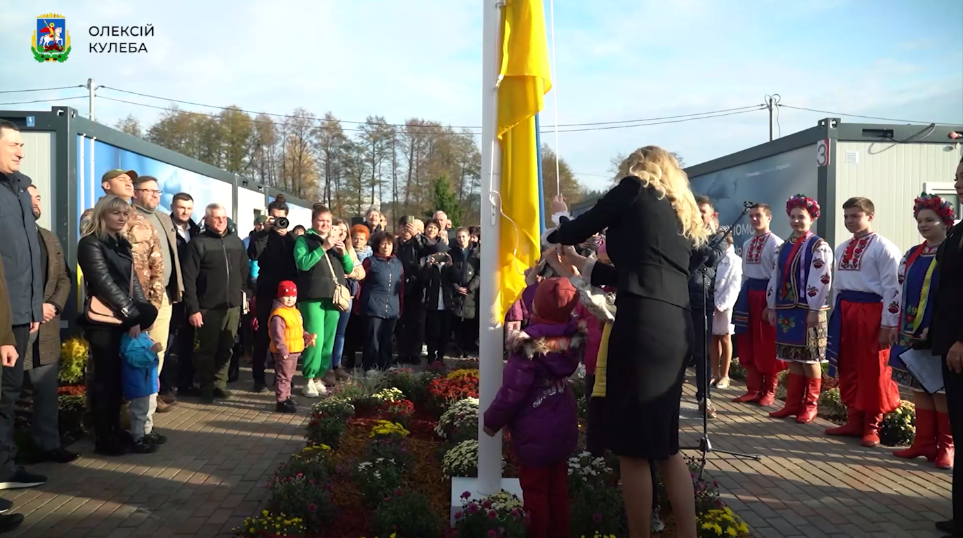 Под Киевом открыли еще один &quot;польский&quot; модульный городок: как он выглядит