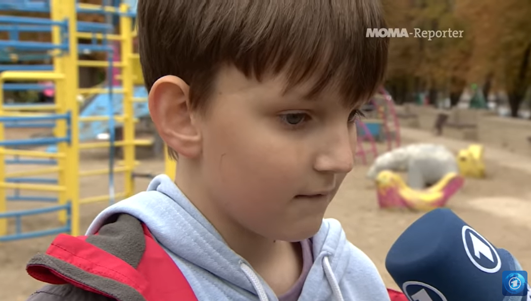 &quot;Не страшно, ведь я - украинец&quot;: школьник из Киева высказался об обстреле РФ детской площадки и восхитил сеть