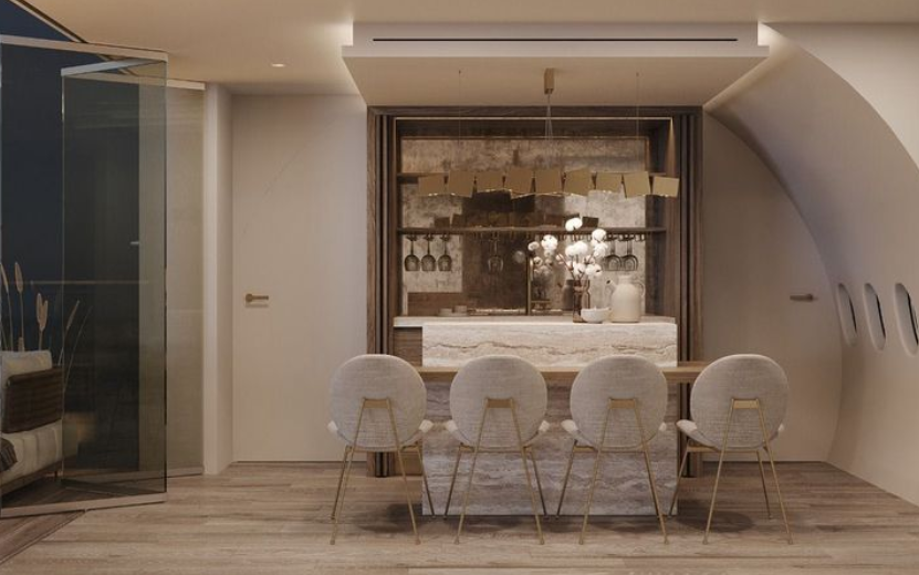 Boeing 737 перетворили у розкішну віллу, від одного погляду на яку перехоплює подих (фото)