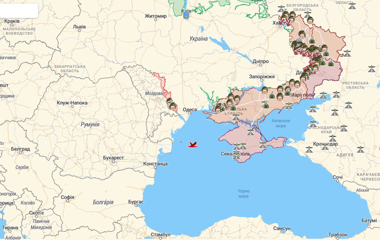 Что происходит на фронте в Украине: актуальные данные двух карт