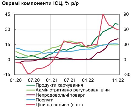 НБУ пояснив уповільнення інфляції в Україні тимчасовими факторами