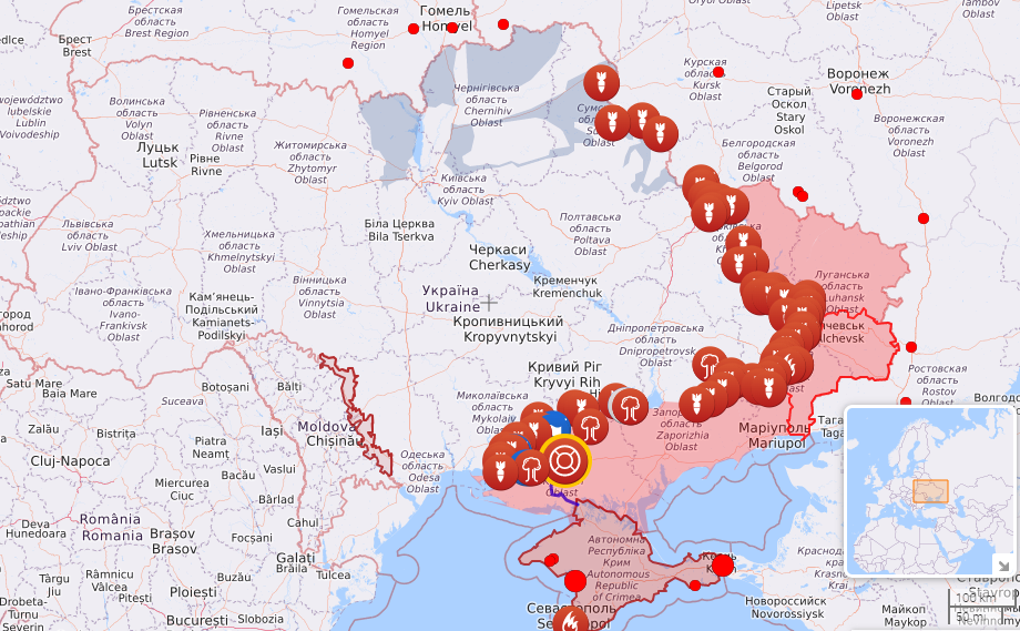 Карта війни в Україні на 29 серпня: де просунулися українські військові
