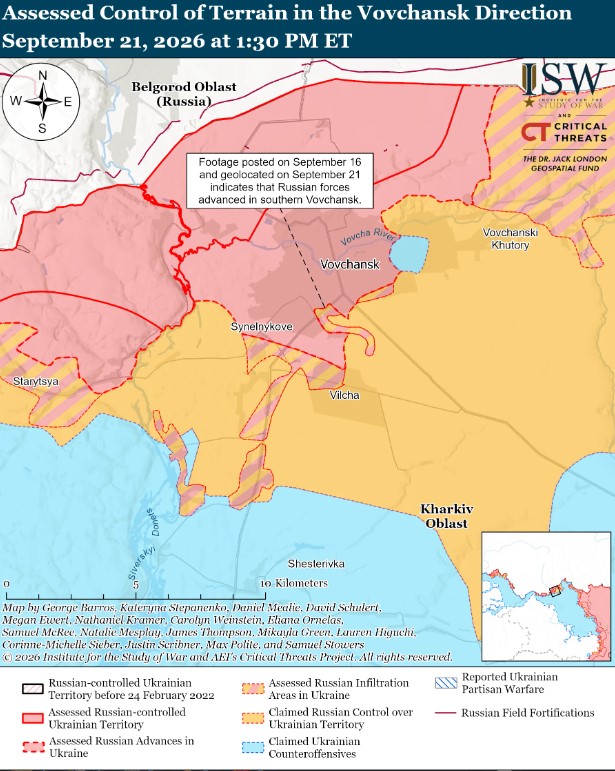 Окупанти знову лізуть через газопровід на Сумщині, - ISW