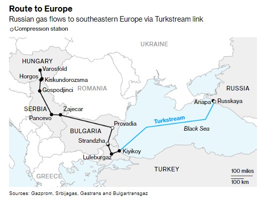 Болгария начала взимать дополнительный налог на транзит российского газа