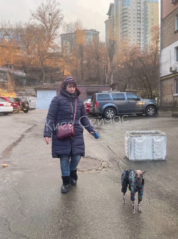 В Киеве охранник новостройки с матом набросился на женщину с собакой (видео)