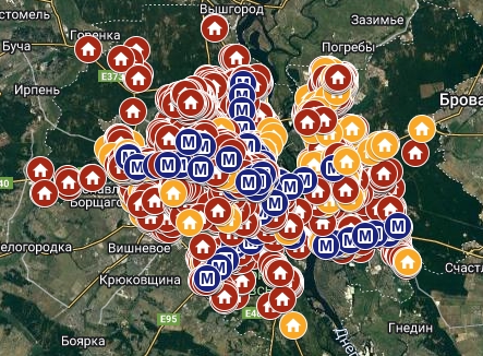 Киян закликали у разі ввімкнення сирен йти в укриття: оприлюднена карта