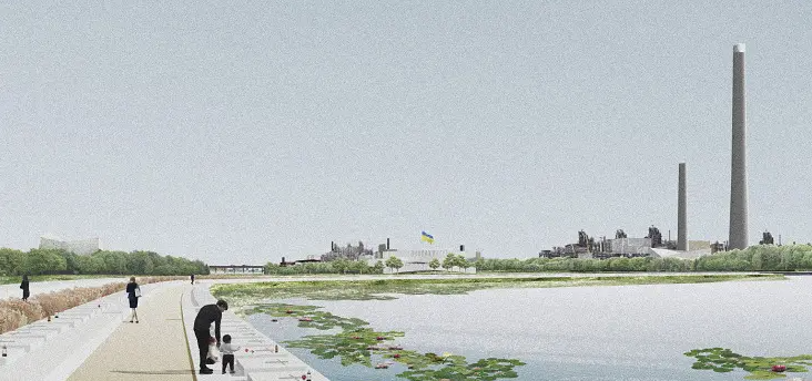 Новый драмтеатр и музей на &quot;Азовстали&quot;. Архитекторы показали проекты восстановления Мариуполя (фото)