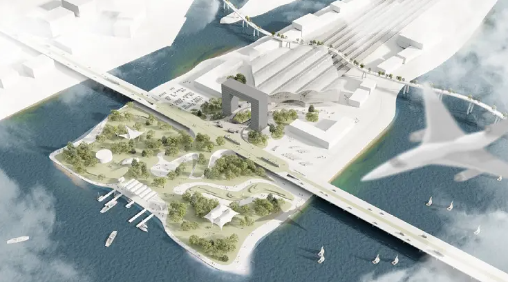 Новый драмтеатр и музей на "Азовстали". Архитекторы показали проекты восстановления Мариуполя (фото)