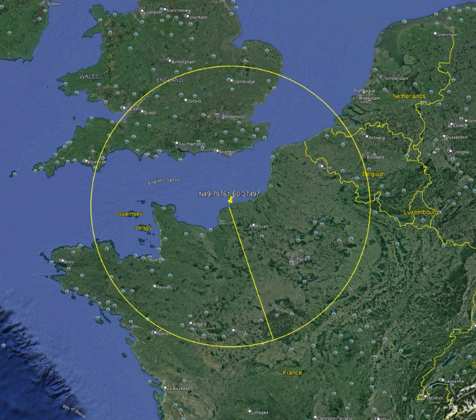 В небе над Ла-Маншем взорвался метеорит: видео &quot;самоуничтожения&quot; небесного тела